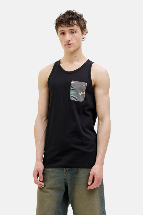 Tanktop Zwart - ORIGINALS BY JACK & JONES