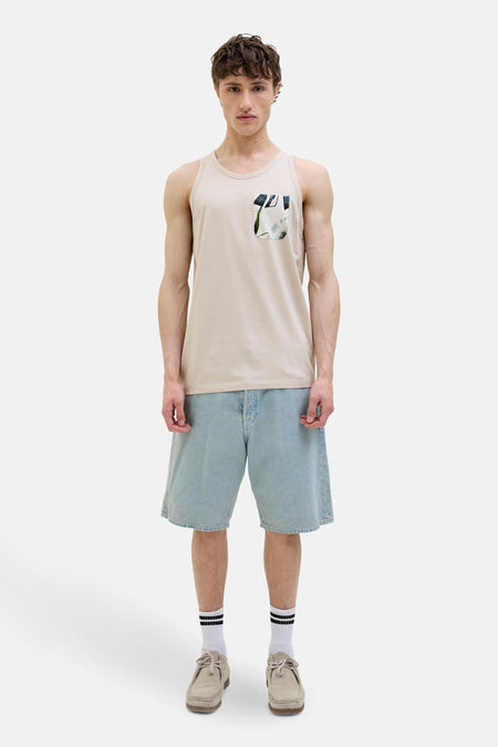 Tanktop Beige - ORIGINALS BY JACK & JONES