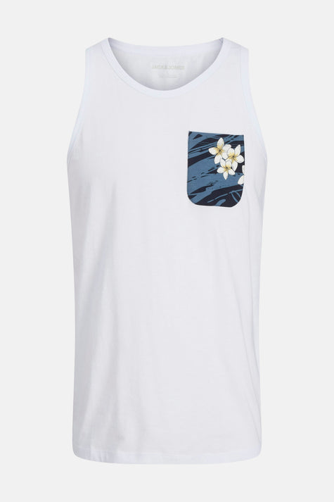 Tanktop Wit - ORIGINALS BY JACK & JONES