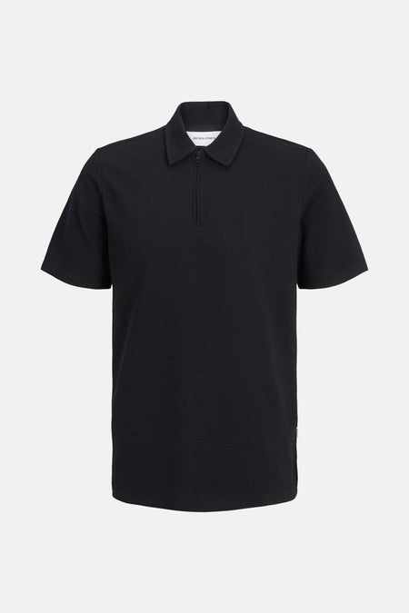 Polo met korte mouwen - zwart