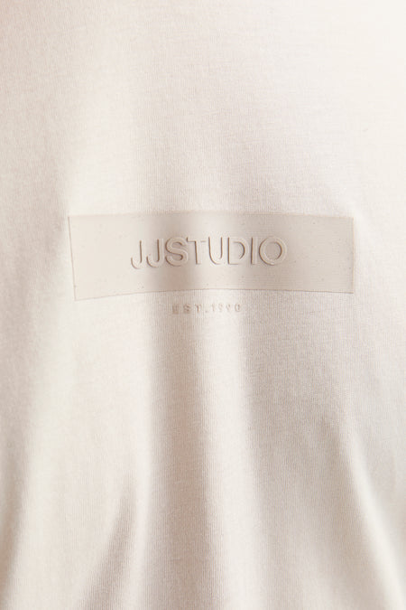 T-shirt met korte mouwen - ecru