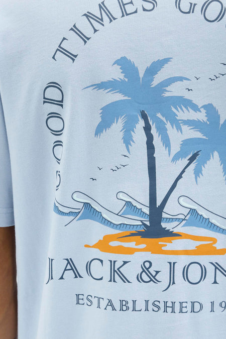 T-shirt (korte mouwen) Blauw - ORIGINALS BY JACK & JONES