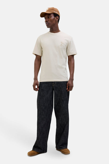 T-shirt met korte mouwen - beige