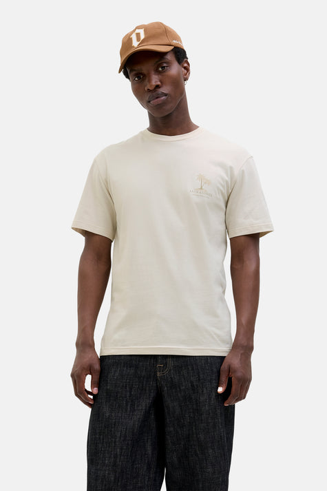 T-shirt met korte mouwen - beige