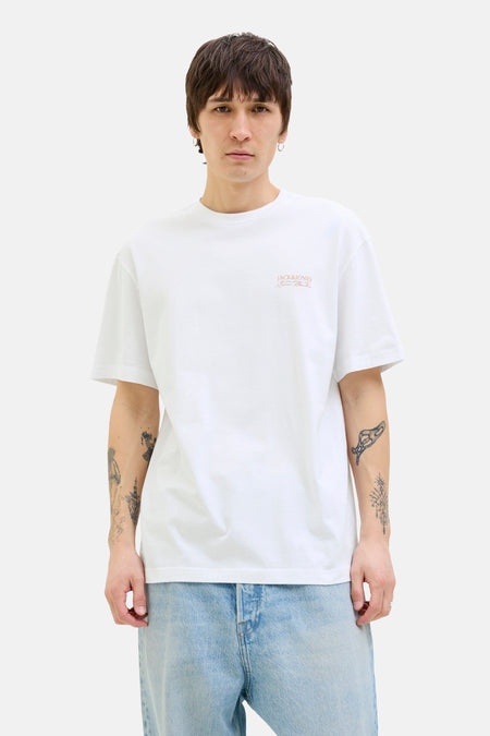 T-shirt (manches courtes) Blanc - ORIGINALS BY JACK & JONES