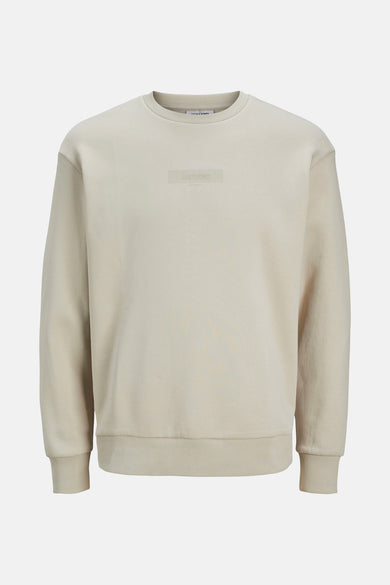 Sweater met ronde hals Beige - CORE BY JACK & JONES