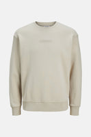 Sweater met ronde hals Beige - CORE BY JACK & JONES