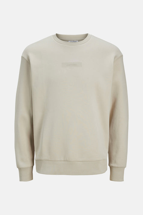 Sweater met ronde hals Beige - CORE BY JACK & JONES