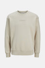 Sweater met ronde hals Beige - CORE BY JACK & JONES