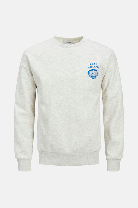 Sweater met ronde hals Grijs - ORIGINALS BY JACK & JONES