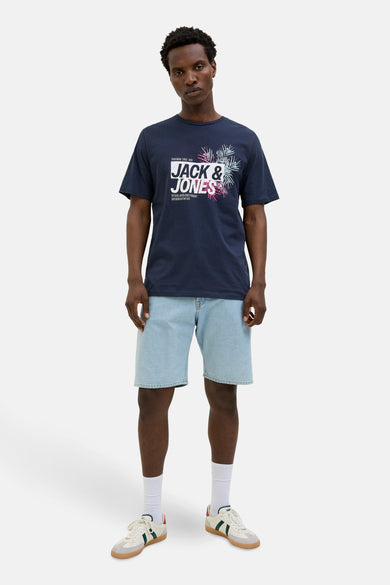 T-shirt (korte mouwen) Blauw - CORE BY JACK & JONES
