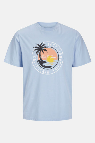 T-shirt (korte mouwen) Blauw - ORIGINALS BY JACK & JONES
