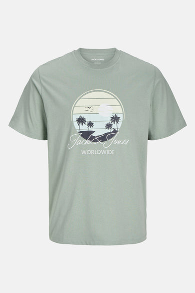 T-shirt (korte mouwen) Groen - ORIGINALS BY JACK & JONES