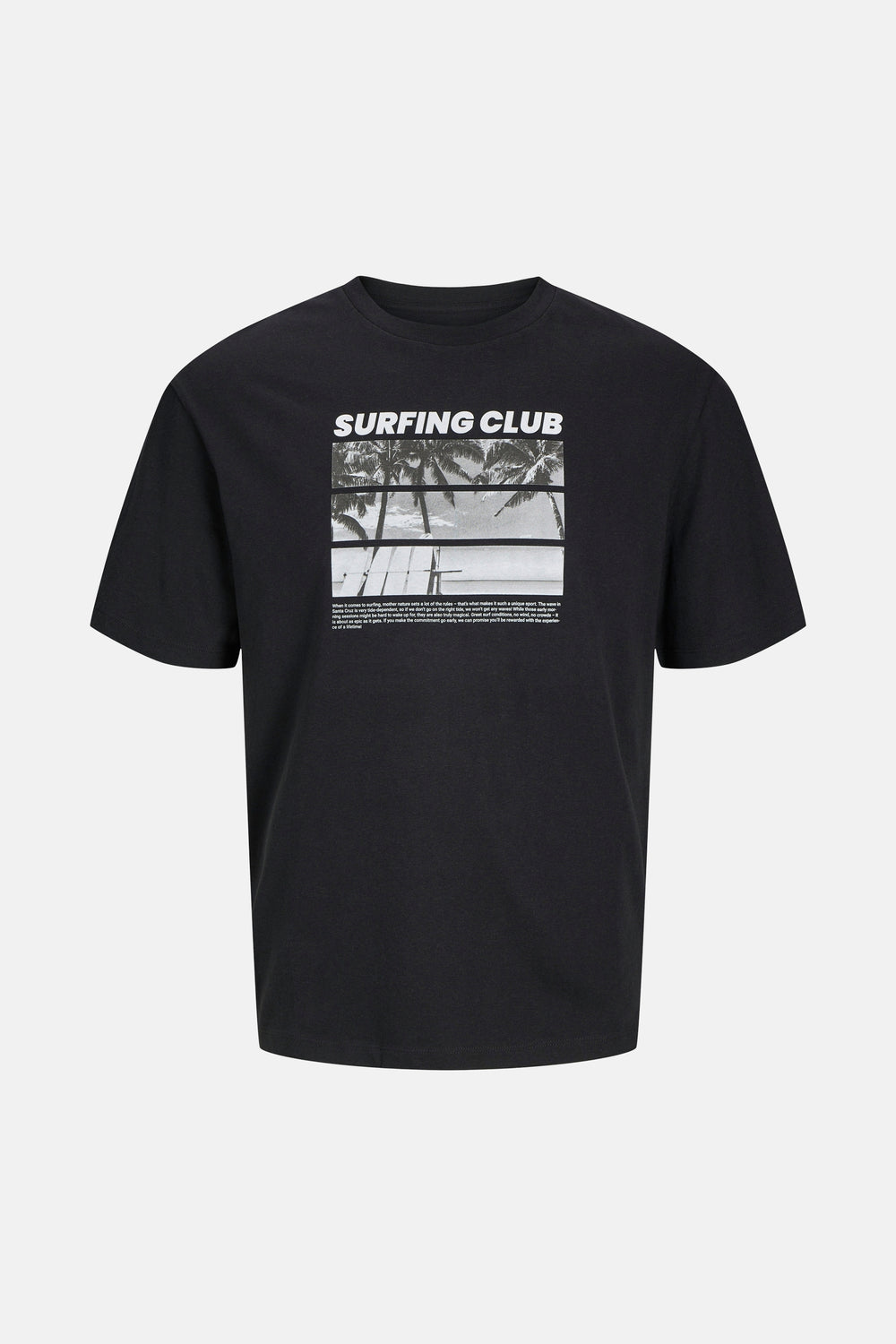 T-shirt (korte mouwen) Zwart - ORIGINALS BY JACK & JONES