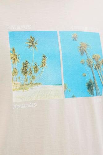 T-shirt met korte mouwen - beige - ORIGINALS BY JACK & JONES - 7