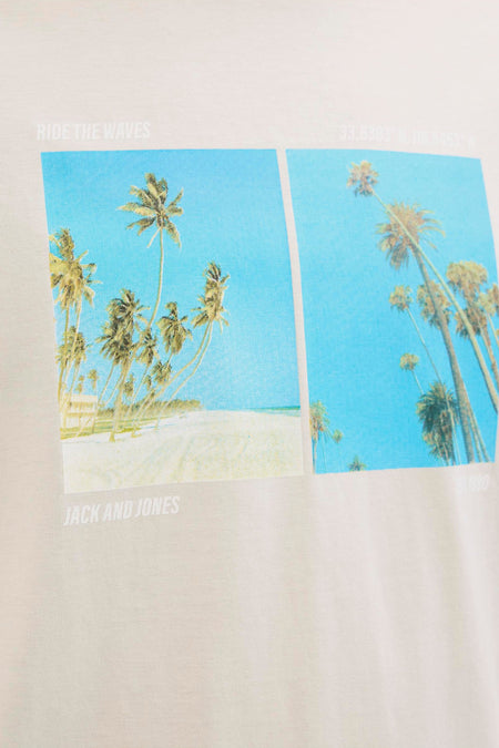 T-shirt (manches courtes) Beige - ORIGINALS BY JACK & JONES