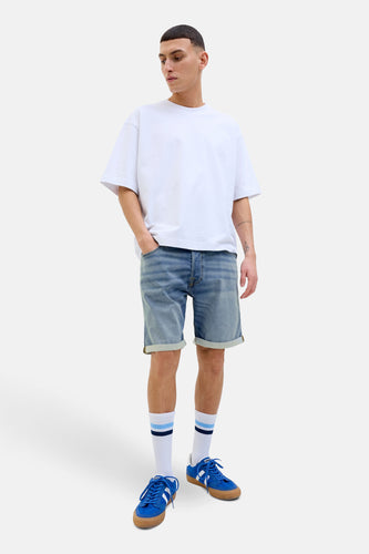 Jeansshort mid blue denim - JACK & JONES JEANS INTELLIGENCE - JACK & JONES JEANS INTELLIGENCE