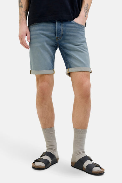 Short - mid blue denim