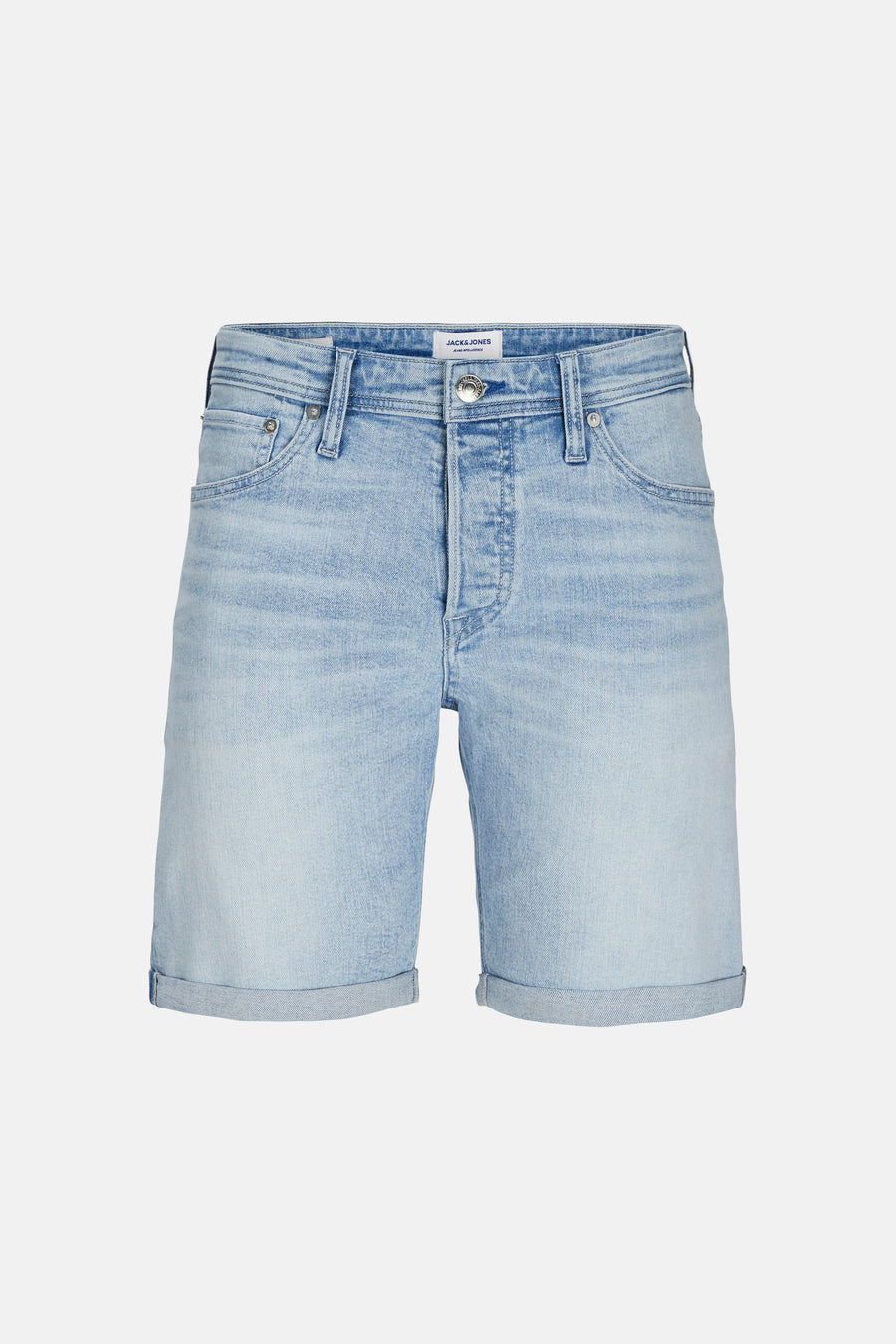 Short - light blue denim