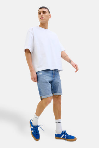 Short - Light blue denim