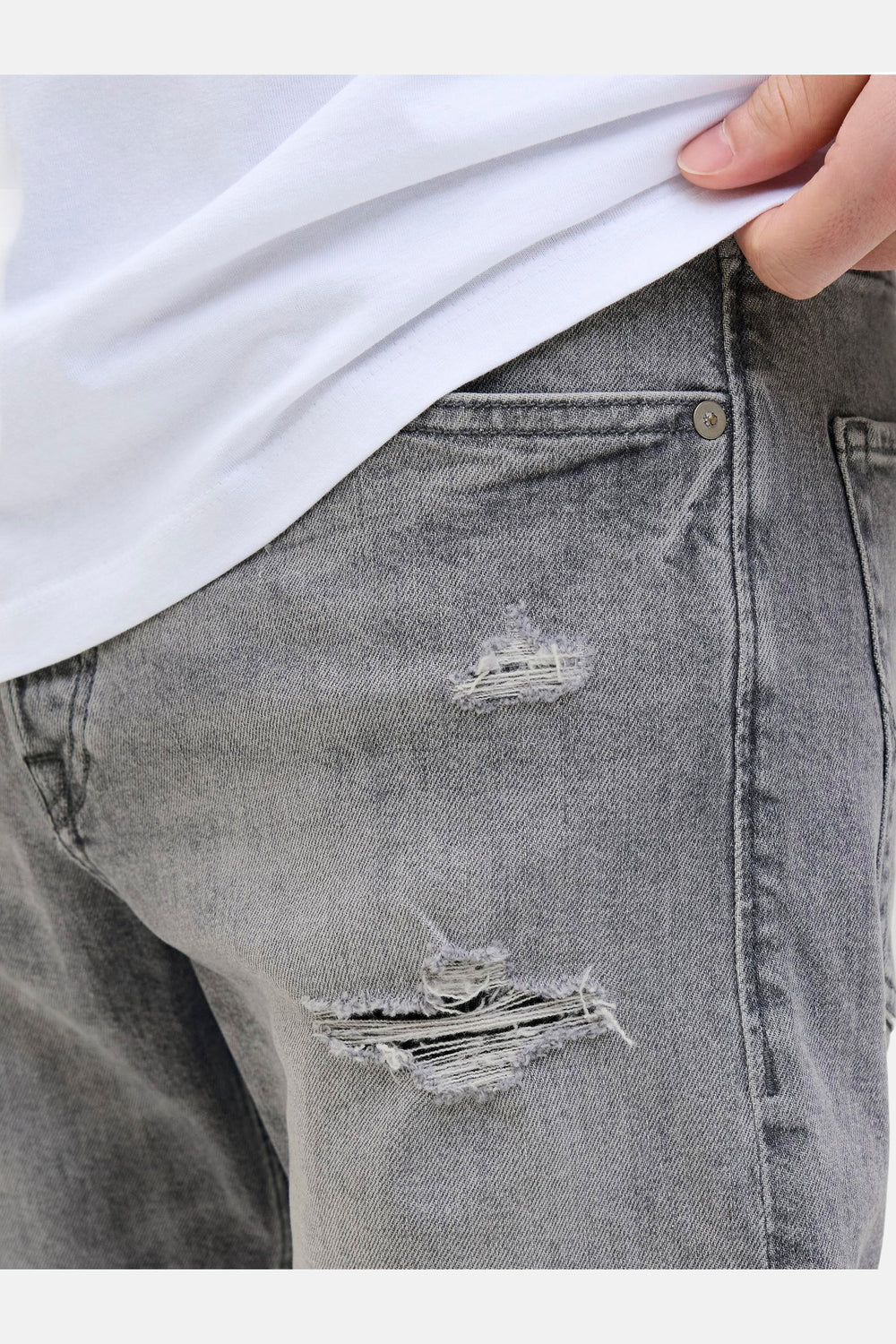 Jeansshort Mid grey denim - JACK & JONES JEANS INTELLIGENCE