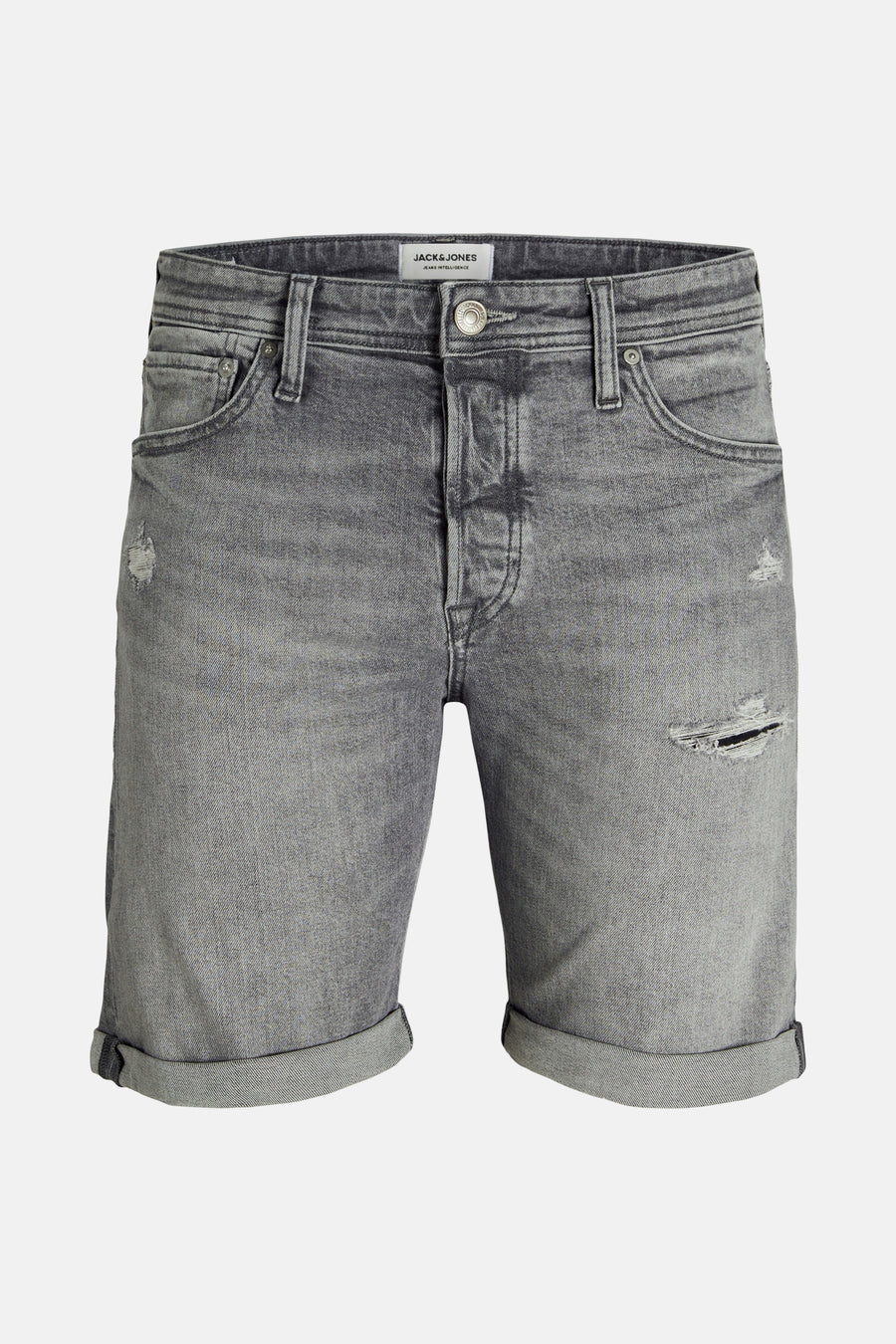 Short - mid grey denim - JACK & JONES JEANS INTELLIGENCE