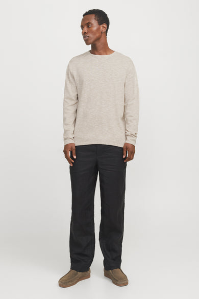 Pull col O Beige - PREMIUM by JACK & JONES