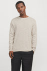 Pull col O Beige - PREMIUM by JACK & JONES