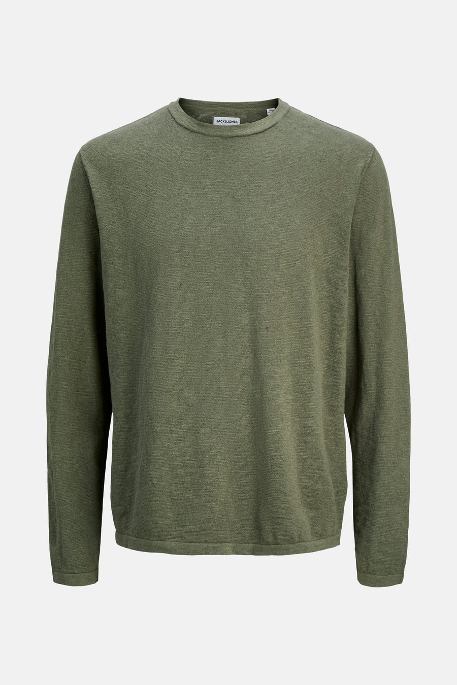 Pull met ronde hals - groen