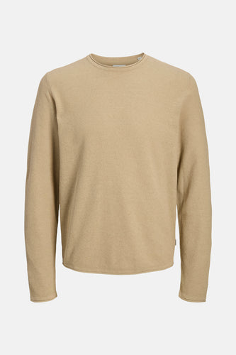 Pull met ronde hals - beige - CORE BY JACK & JONES