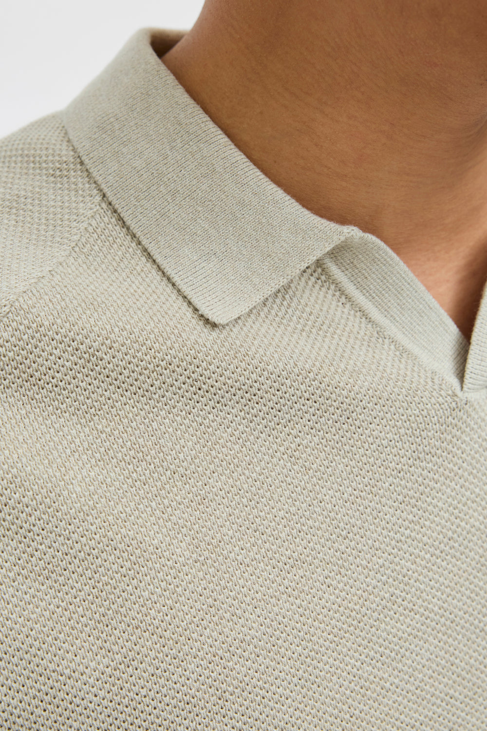 	Heren tops polo korte mouw Beige - CORE BY JACK & JONES