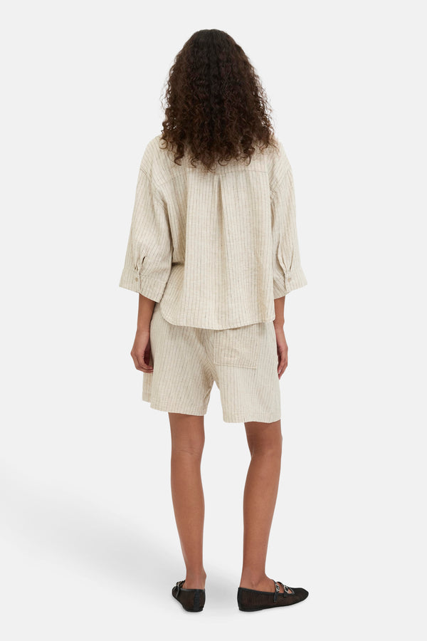 JXBREEZE SUMMER HW TIE SHORTS WVN SN
