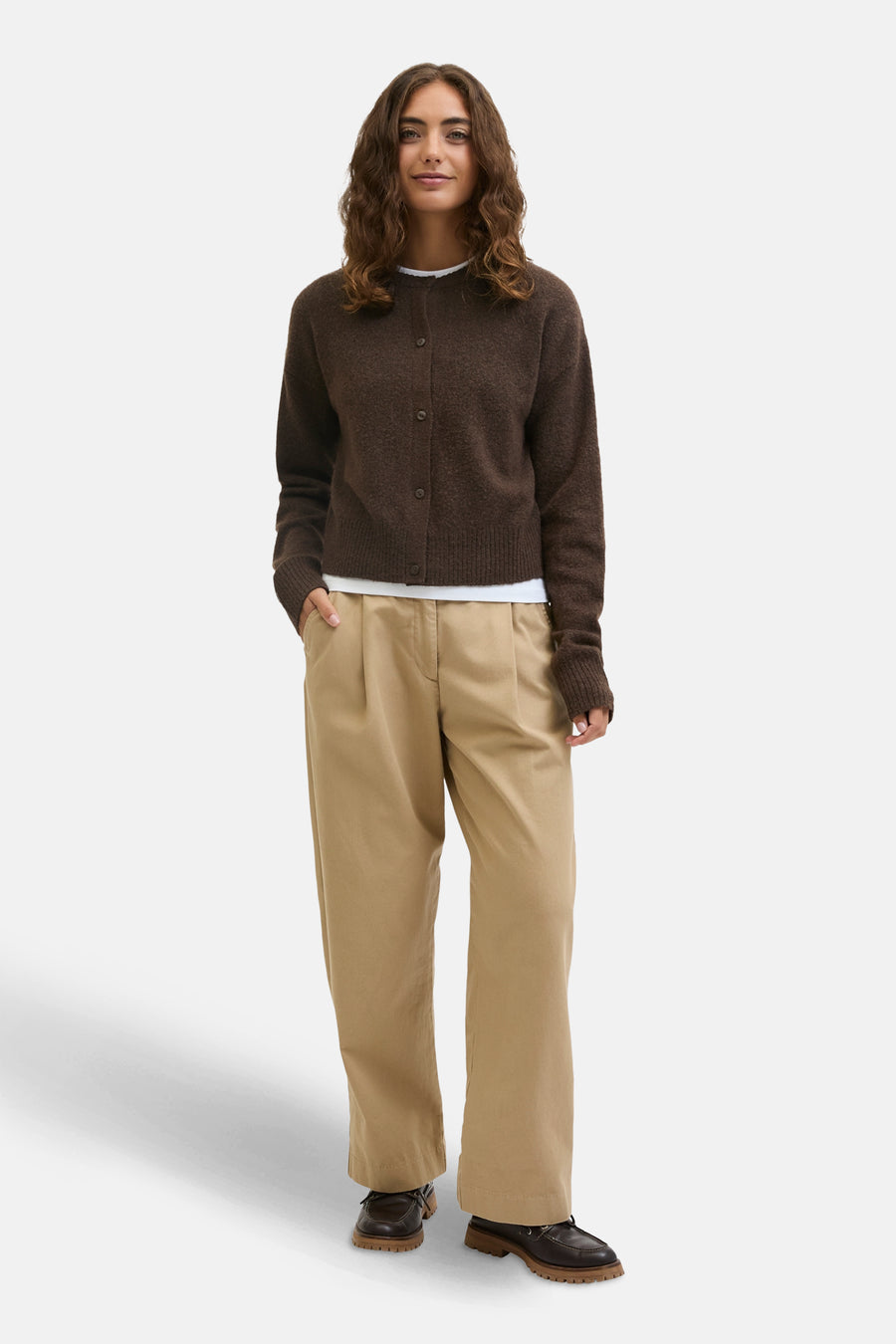 Cardigan - bruin