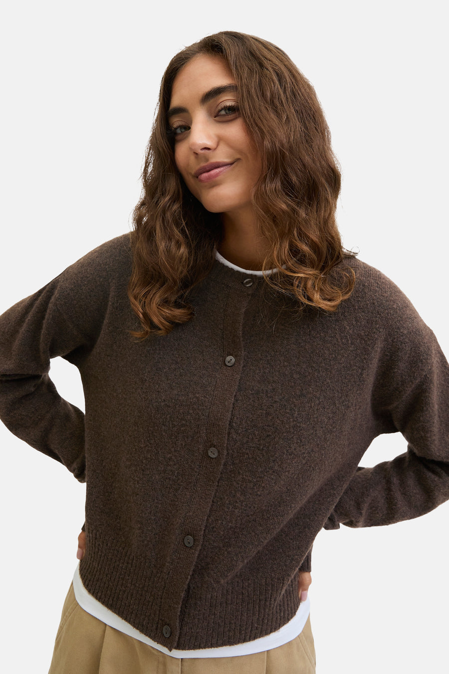 Cardigan - bruin - JJXX - 4