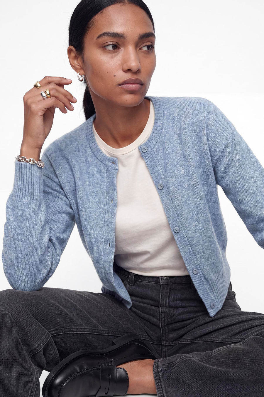 Cardigan bleu - JJXX