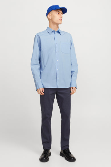 Hemd (lange mouwen) Blauw - PREMIUM by JACK & JONES