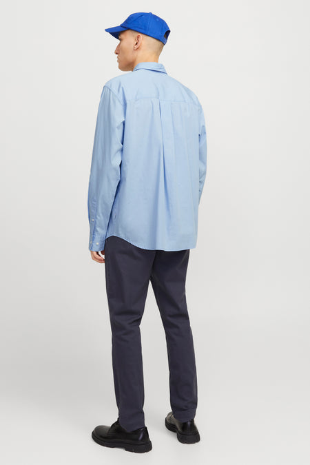 Chemise (manches longues) Bleu - PREMIUM by JACK & JONES