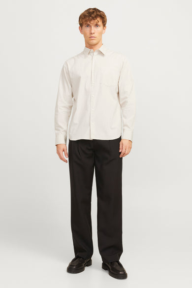 Chemise (manches longues) Écru - PREMIUM by JACK & JONES