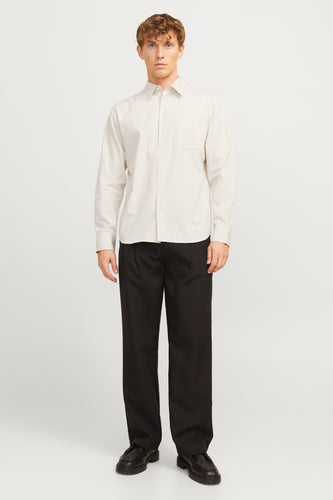 Chemise à manches longues - écru