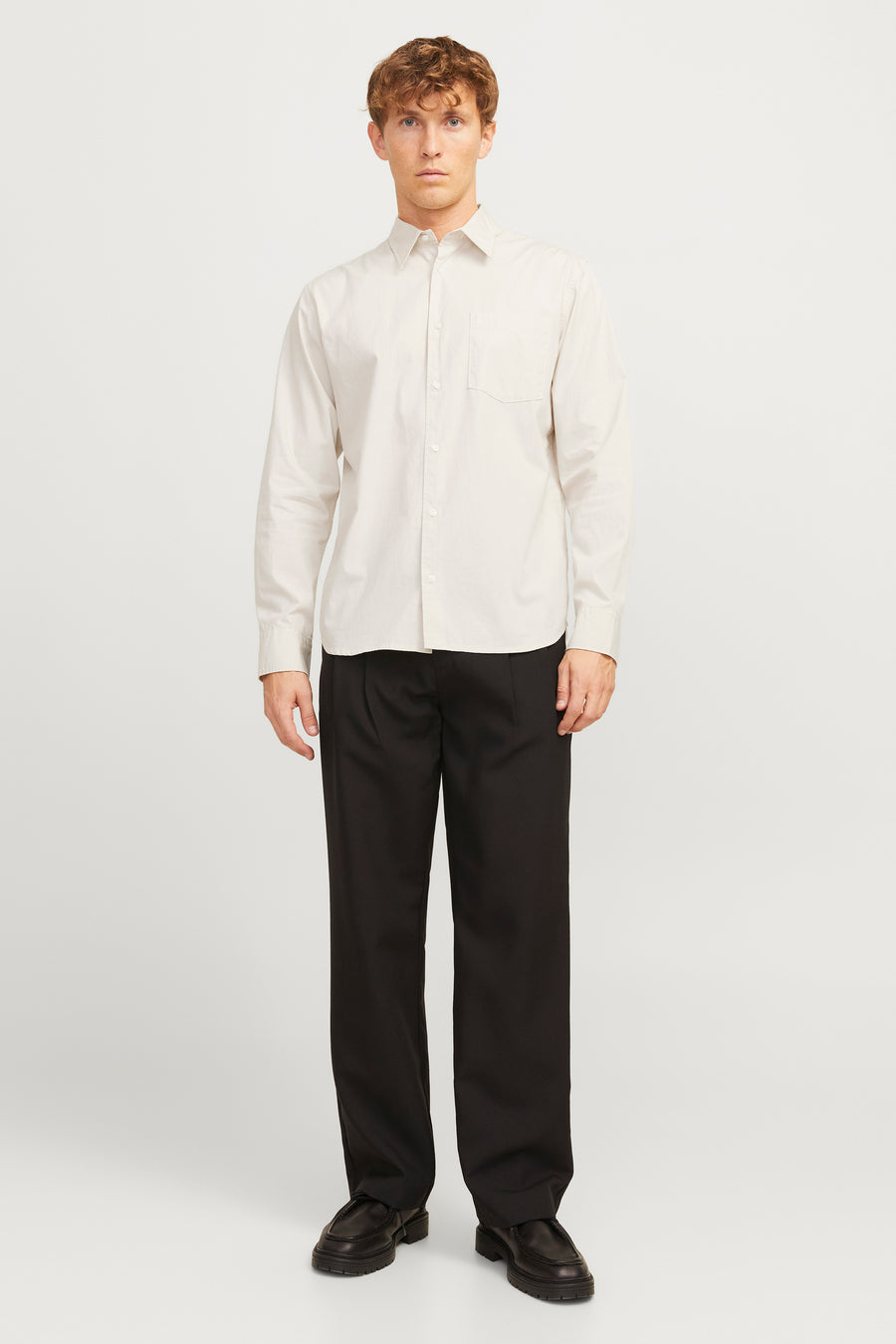 Hemd met lange mouwen - ecru - PREMIUM by JACK & JONES