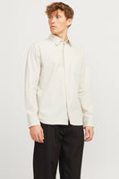 Chemise (manches longues) Écru - PREMIUM by JACK & JONES