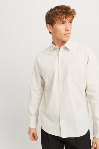 Hemd met lange mouwen - ecru - PREMIUM by JACK & JONES