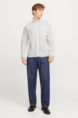 Chemise à manches longues - blanc