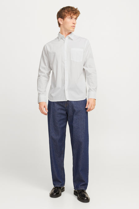 Chemise (manches longues) Blanc - PREMIUM by JACK & JONES