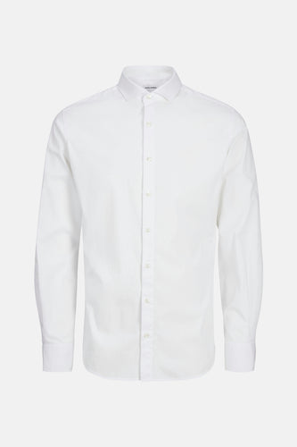 Chemise à manches longues - blanc