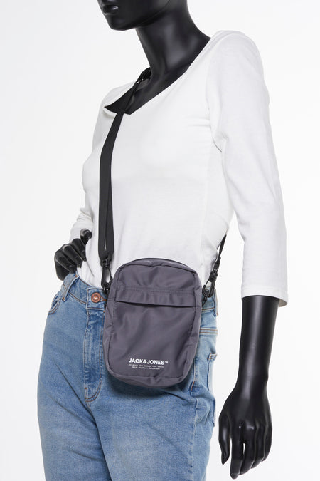 Schoudertas Grijs - ACCESSORIES BY JACK & JONES