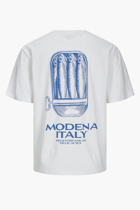 T-shirt (korte mouwen) Wit - ORIGINALS BY JACK & JONES