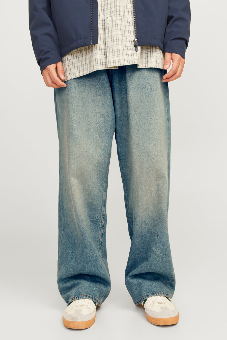 Jeans wide light blue denim - JACK & JONES JEANS INTELLIGENCE