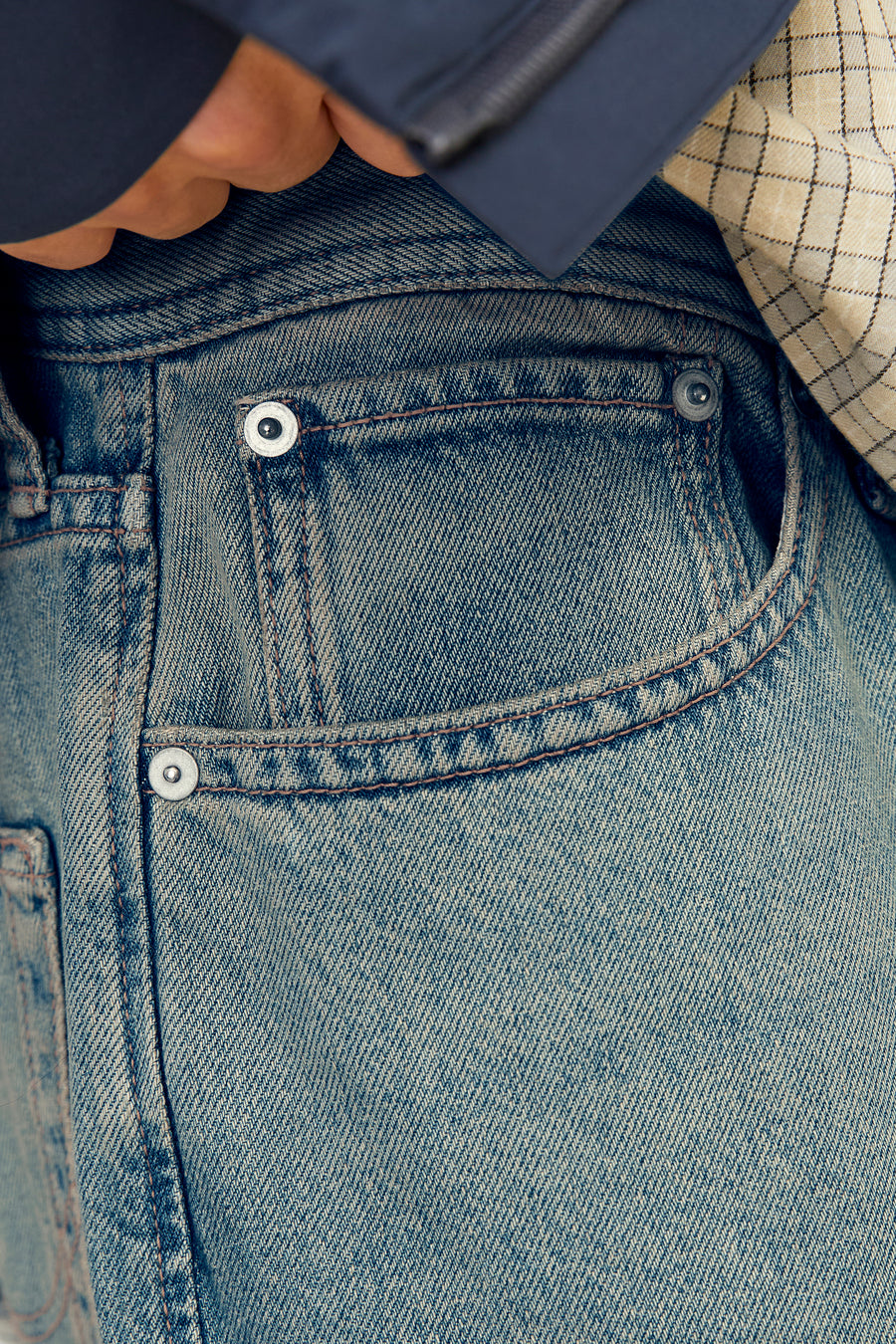 Jeans wide light blue denim - JACK & JONES JEANS INTELLIGENCE