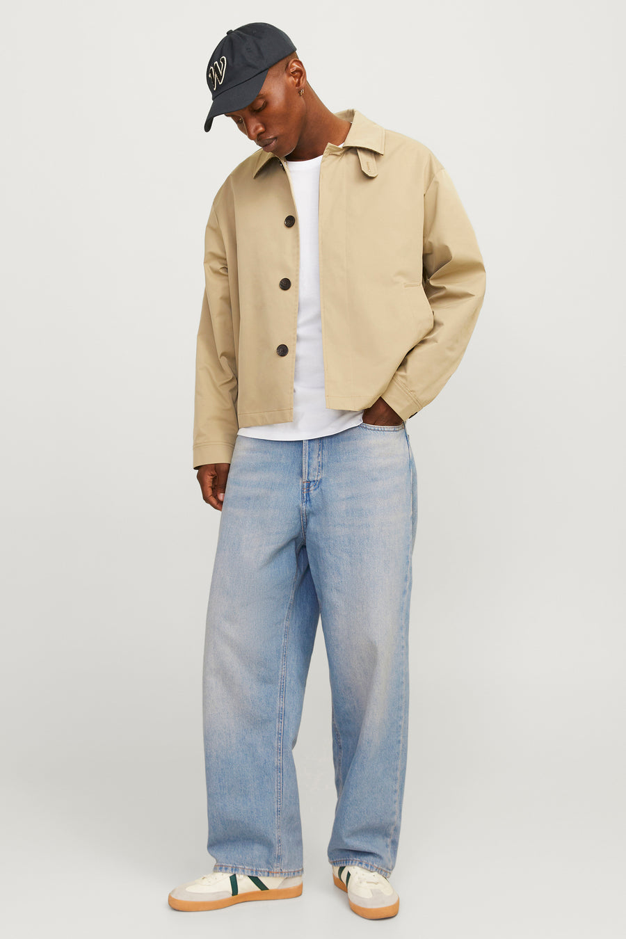 Jeans wide light blue denim - JACK & JONES JEANS INTELLIGENCE